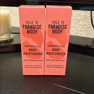 Isle of Paradise Body Moisturizer - set of 2
